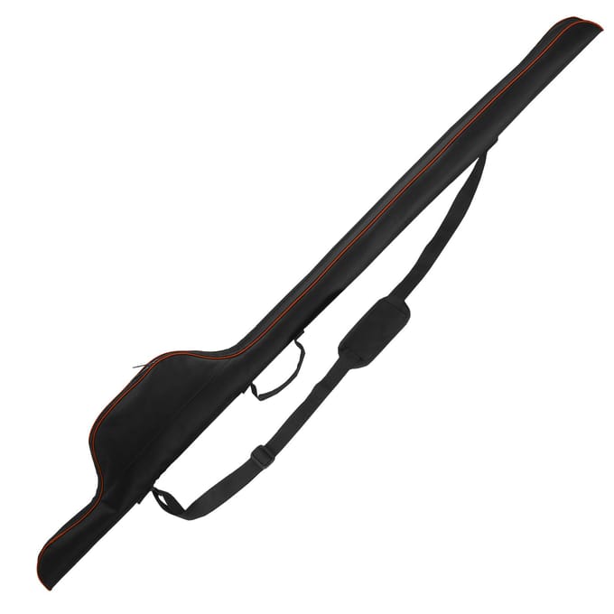 63 ''sac de canne à pêche étui de canne à pêche Portable support pour mât de pêche pliant canne de grande capacité rouge