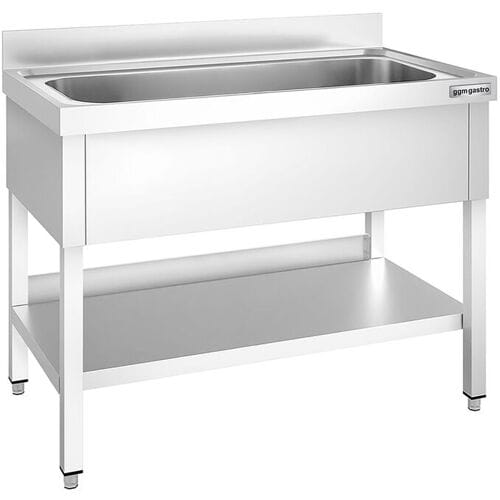 GGM Gastro Topfspültisch PREMIUM - 1200x700mm - mit 1 Becken