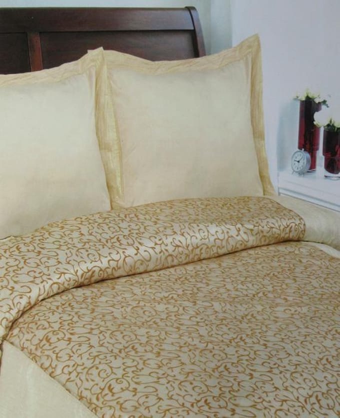 Essenza Maharadja Dekbedovertrek - Eenpersoons - 140x200/220 cm - Cream