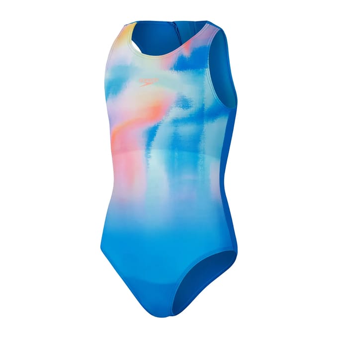 1-delig meisjes zwempak Speedo Print Hydrasuit