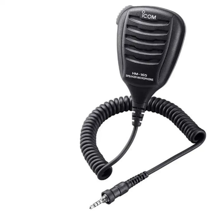 Icom HM-165 Speaker Microfoon IPX7 voor Icom IC-M35