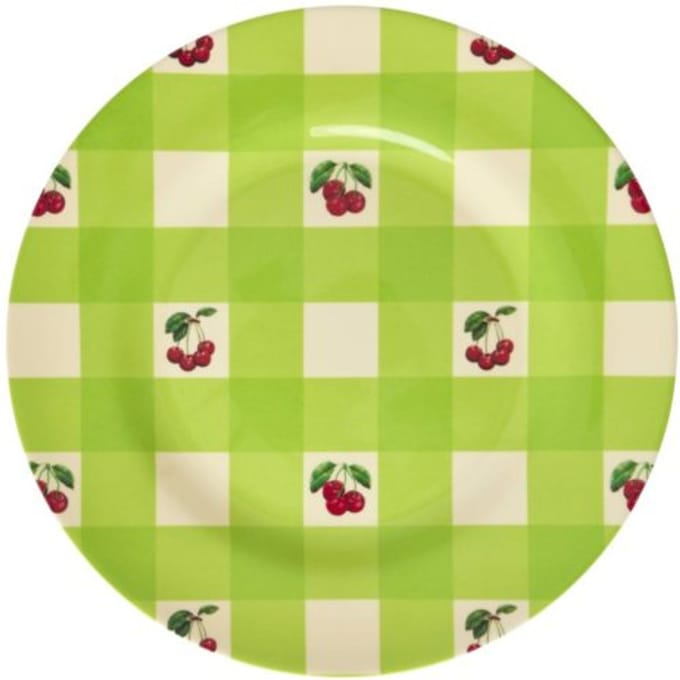 Rice x love therapy melamine bord rond cherry