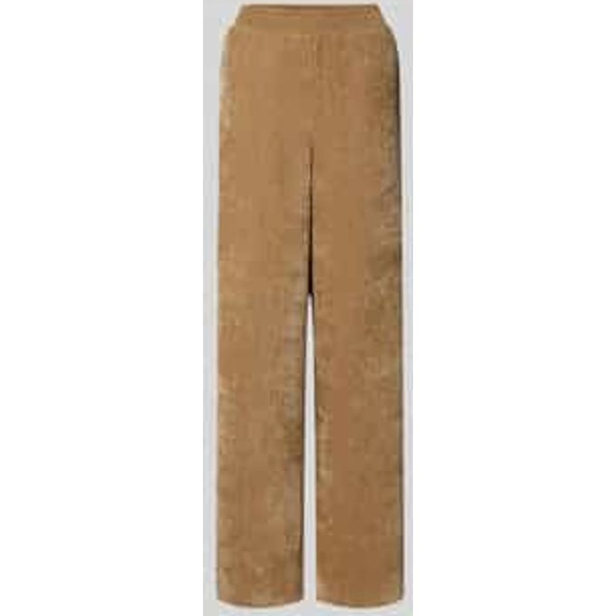 Fluwelen broek met elastische band