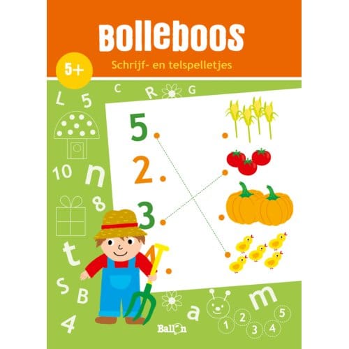 Schrijf- En Telspelletjes 5+ - Bolleboos