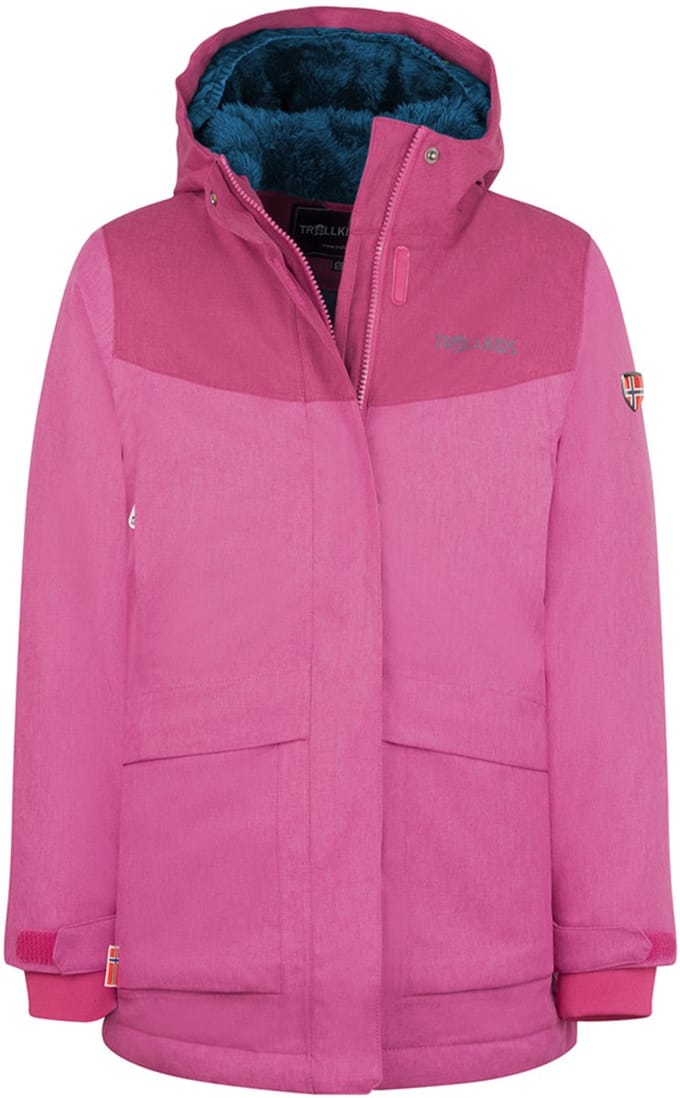 Trollkids Oslo Coat Pro Jas Roze 176 cm Jongen