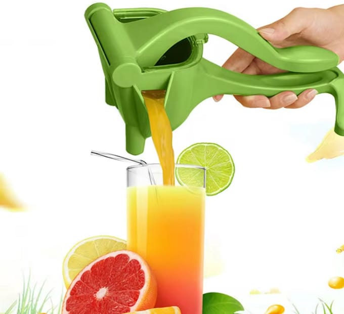 Janse® Fruitpers - Citruspers groen - Handpers - Juicer - Sinaasappelpers - Sap pers