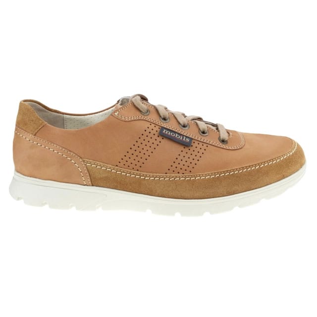 Mephisto Mobils Kendrix - heren sneaker - Bruin - maat 42 (EU) 8 (UK)