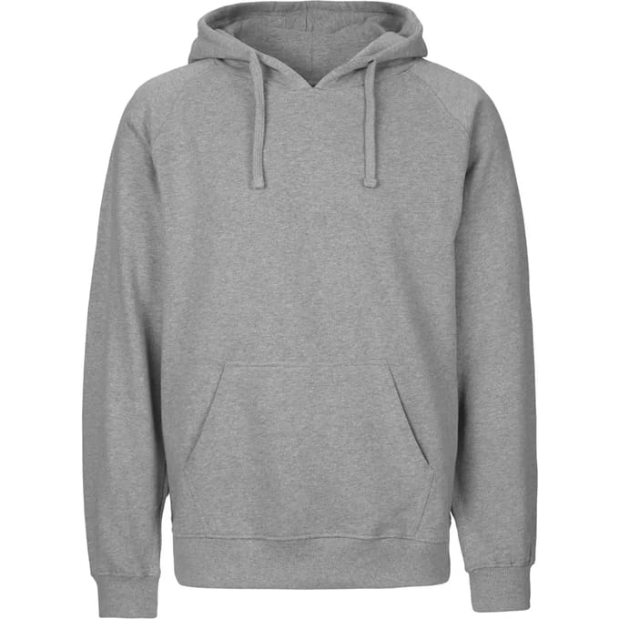 Neutral - Hoodie - Lichtgrijs - 100% Biologisch Katoen - M