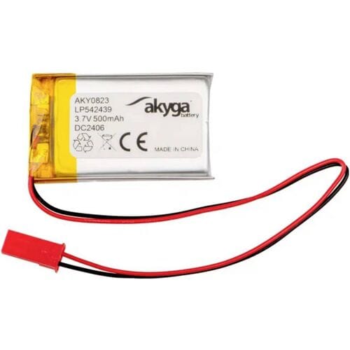 Akyga LP542439 Accupack Batterijgrootte: Speciaal LiPo 3.7 V 500 mAh