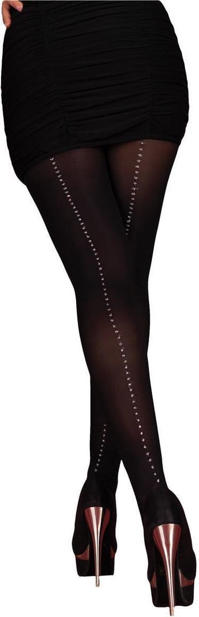 Izumi Sexy Dress Black and Silver S/M
