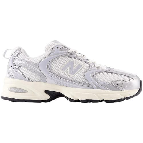 Sneakers New Balance Baskets 530 semelle intermédiaire ABZORB argentée