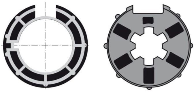 Adaptieset Ø 50 mm - Ø 40 mm serie