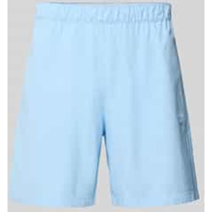 Korte relaxed fit broek met structuurmotief