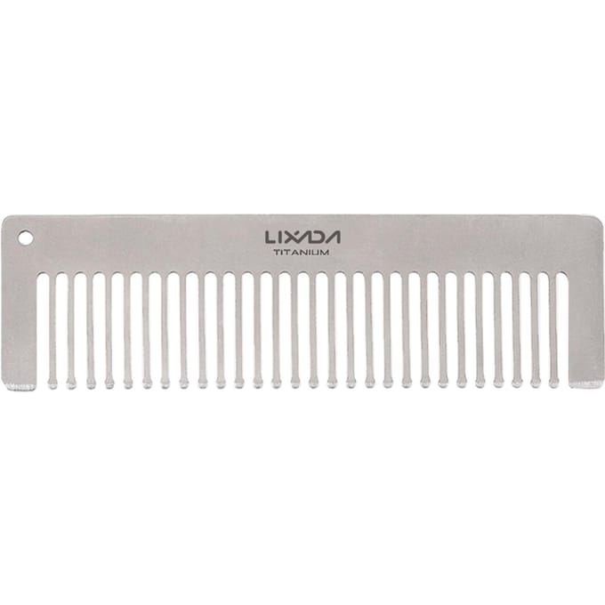 Lixada Titanium Kam Anti-Statische Haar Baard Kam Zak Kam Type 1