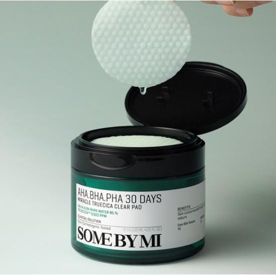 SOME BY MI AHA BHA PHA 30 Dagen Miracle Truecica Clear Pad (70 Bladjes) (3 Opties) #70 Pads x 2pcs