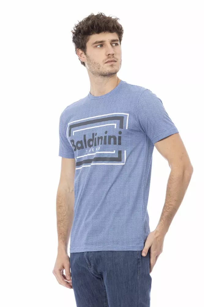 Geruite T-shirt Casual Stijl