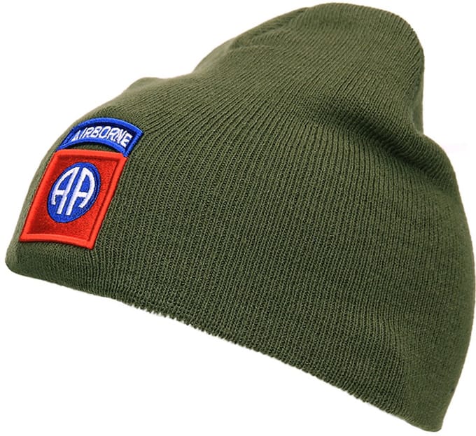 Fostex Garments - Beanie 82nd Airborne (kleur: Groen / maat: NVT)