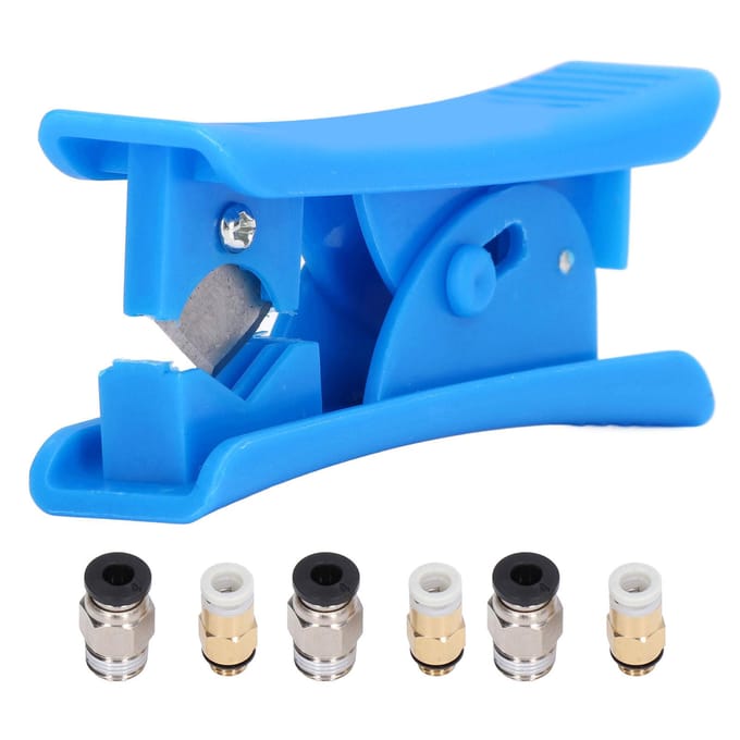 PTFE Buis met Buisknipper Pneumatische Koppelingen Afstandsvoedingskit 3D-printer Accessoires blue