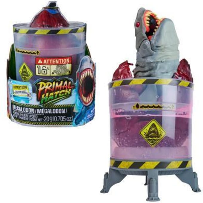 Spinmaster Primal Hatch - Interactieve Megalodon Haai Robots