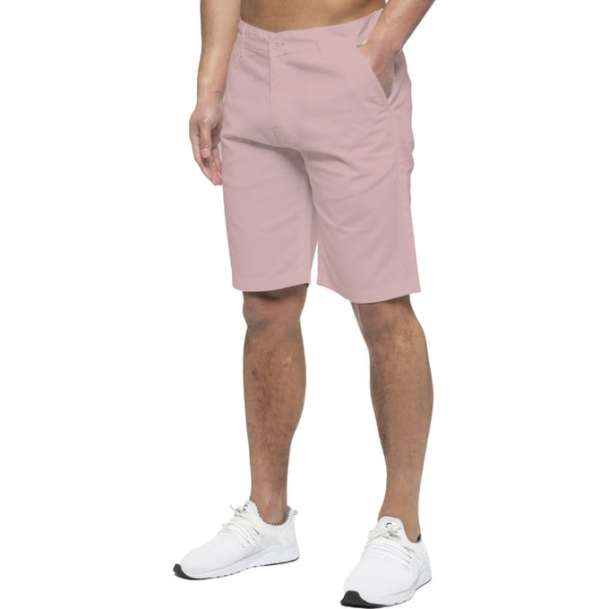 Enzo | Heren Chino Korte Broek In Roze