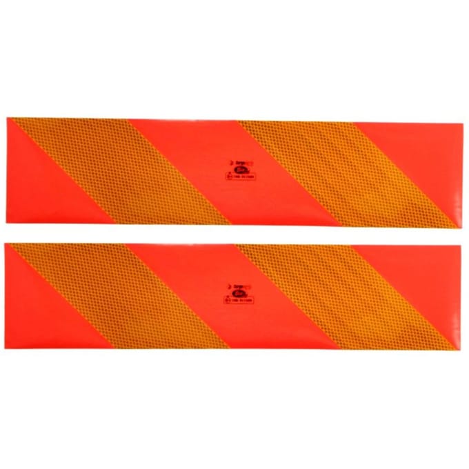 Zelfklevend waarschuwings- en informatiebord (set, 2 stuks) CARGOPARTS CARGO-T026