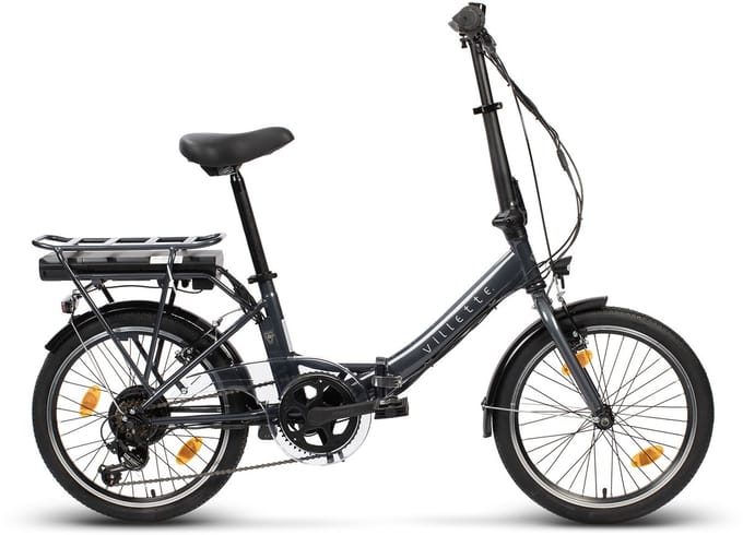 Villette l' Escapade vouw-ebike dark grey