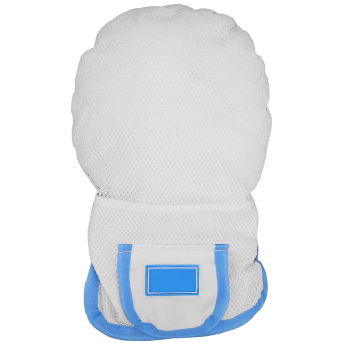 Mitaines de Sécurité Double Confort Respirant Mitaines de Sécurité Médicale Gant pour Patients Soignants white