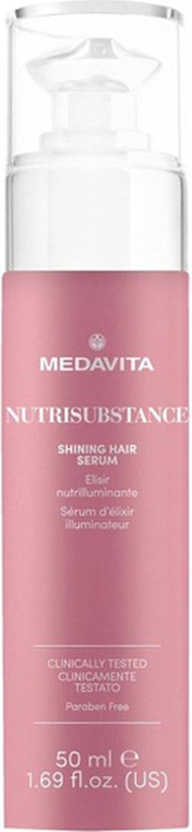 Medavita Nutrisubstance Shining Hair Serum Droog Haar 100ml
