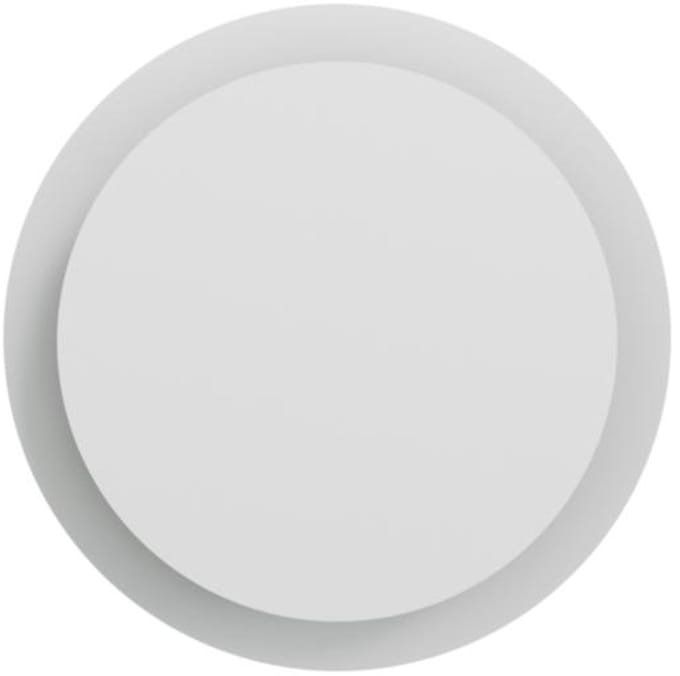 Hotbath &More VGR015 ventilatierooster rond met klemmen mat wit
