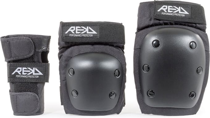 heavy duty triple pad set black