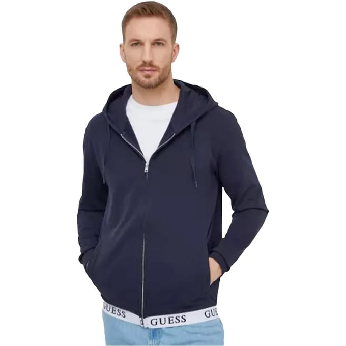Hooded sweatshirt met rits Guess Active
