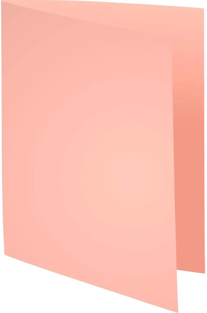 Exacompta 5x FOREVER 220-Pak van 100 dossiermappen 220g/m2 24x32cm voor A4. - Roze - 410003E