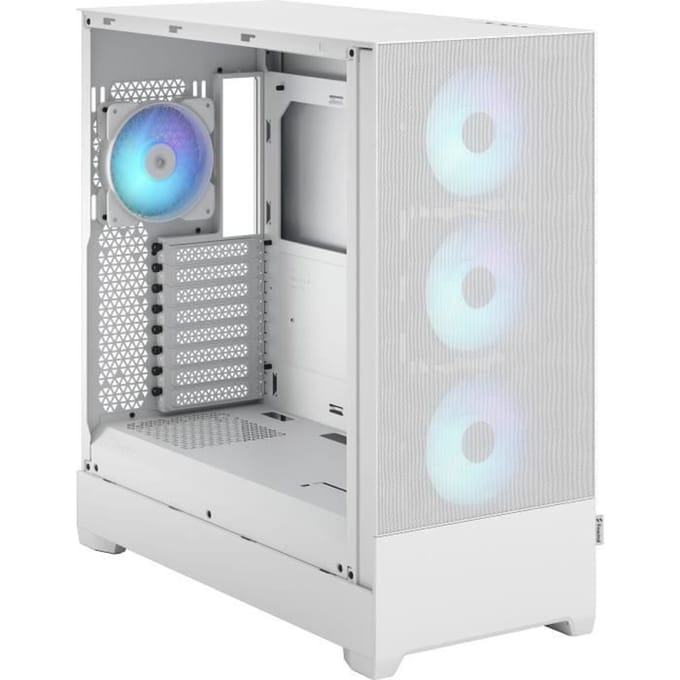 Fractal Design Pop XL Air RGB - White TG Clear Tint - Case - Miditower - Wit