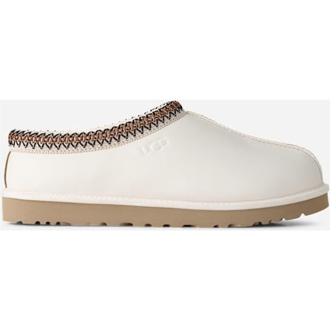 UGG® Tasman Contrast in Jasmine/White Pepper, Size 7, Polyester/Leather