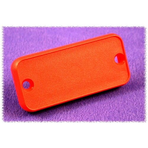 Hammond Electronics 1455TPLRED-10 1455TPLRED-10 End plate (l x b x h) 8 x 160 x 51.5 mm ABS Rood 10 stuk(s)