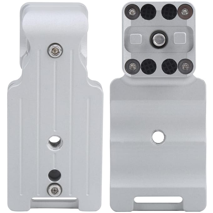 Aluminiumlegering Statiefkraag Vervangingsbasisvoet voor Canon 100‑400mmf4.5‑5.6L ISII Lens white