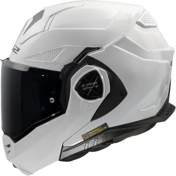 LS2 FF901 Advant X Solid Wit 06 Systeemhelm - Helm
