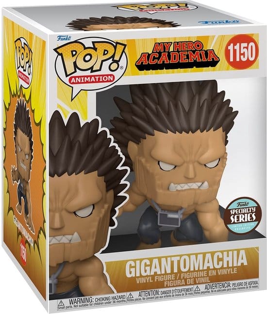 Funko Pop #1150  My Hero Academia - Gigantomachia 6” Super Sized