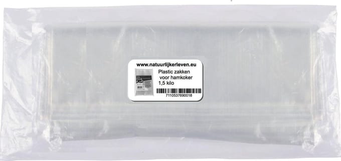 Zakken voor de hamkoker 1,5 kilo