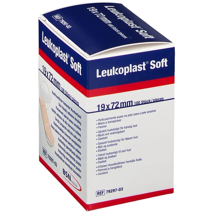 Leukoplast® Soft 19 mm x 72 100 Pleister