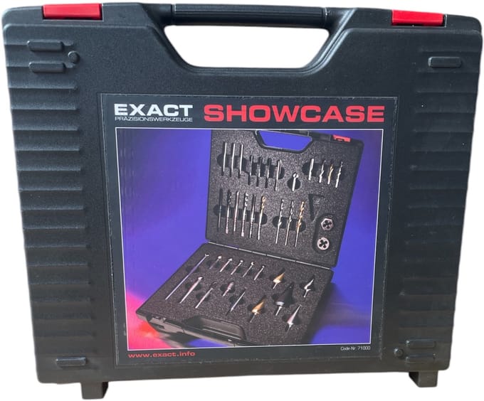 Exact showcase spiraalboor set - Borenset - 37 soorten boortjes