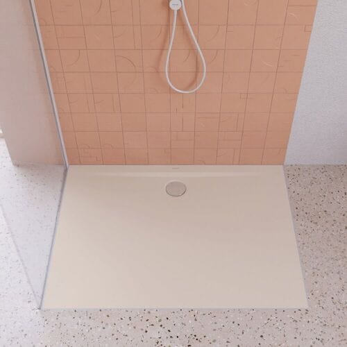 KALDEWEI SUPERPLAN ZERO 1544-5 shower tray with tub support extra flat 111 x 101 cm 354447983661