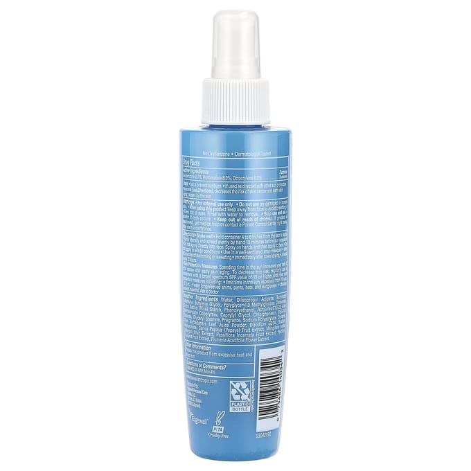 Licht Hydraterende, Water Zonnebrandmist, Spf 30, 153 Ml (5.2 fl oz)