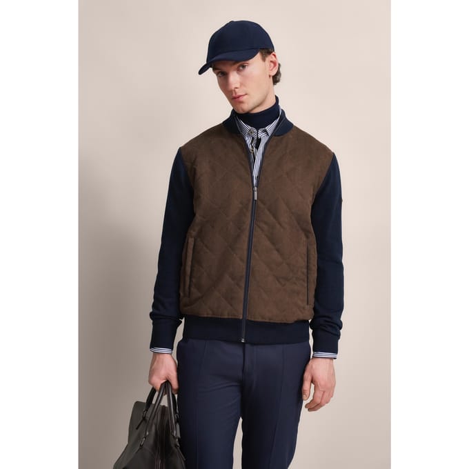 Bugatti Herren Jas van 100% katoen