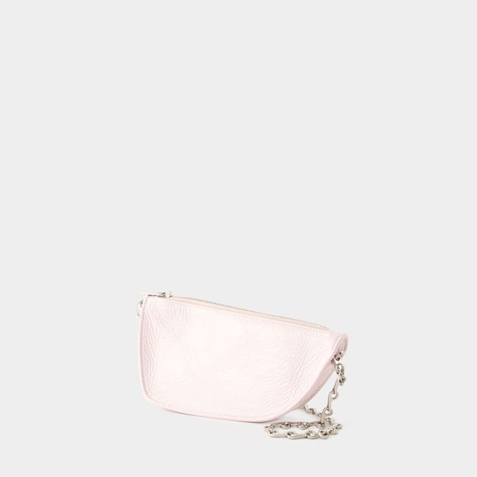 Micro Sling Shield Schoudertas - Burberry - Leer - Roze