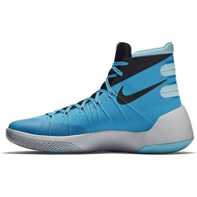 Nike Hyperdunk 2015 Premium Unisex Sneakers Blauw Blauw-Lagoon Zwart 749561-400 42.5 blue