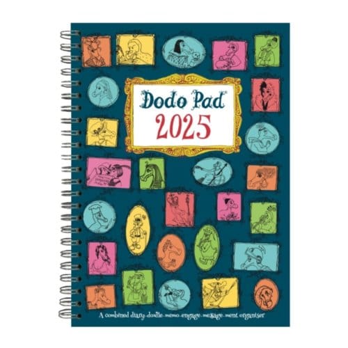 The Dodo Pad A5 Diary 2025 - Calendar Year Week To View Diary - Dodo, Lord