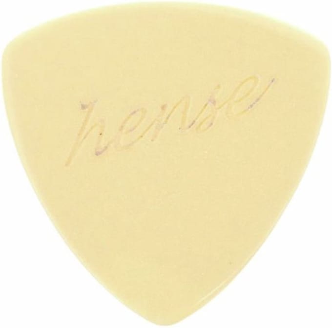Hense - Cream Speedy Small Triangle - plectrum - 1.20 mm