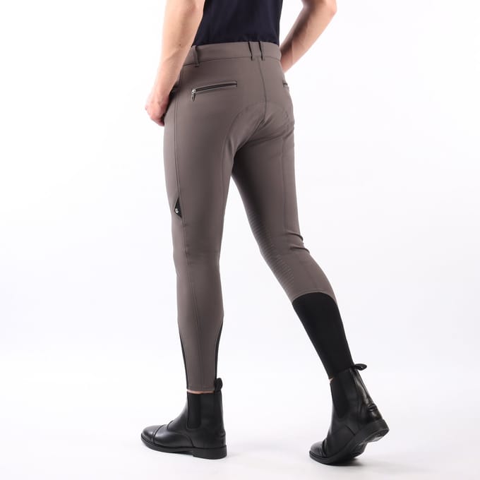 Quur Rijbroek Quur Qcaz Knie Grip Men Donkergrijs - 54