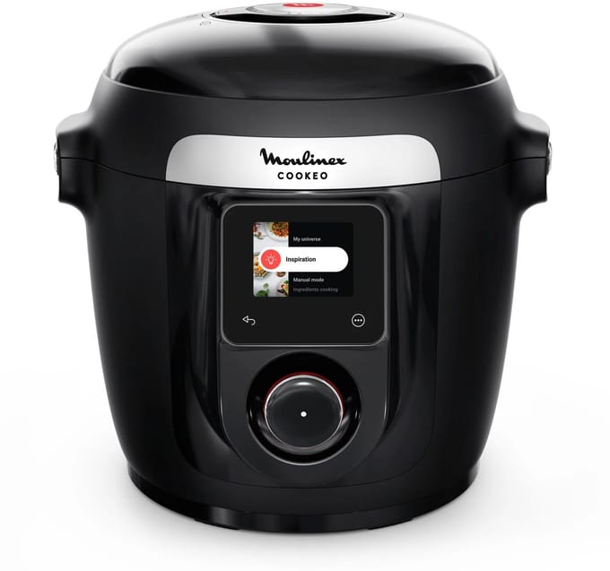 Moulinex Cookeo CE952810 9-en-1 Intelligente Hogedruk Multicooker - 9 programma's - 6L - Zwart